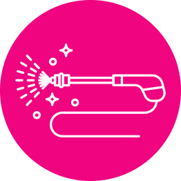 Nettoyage des espaces extérieurs - hôtels